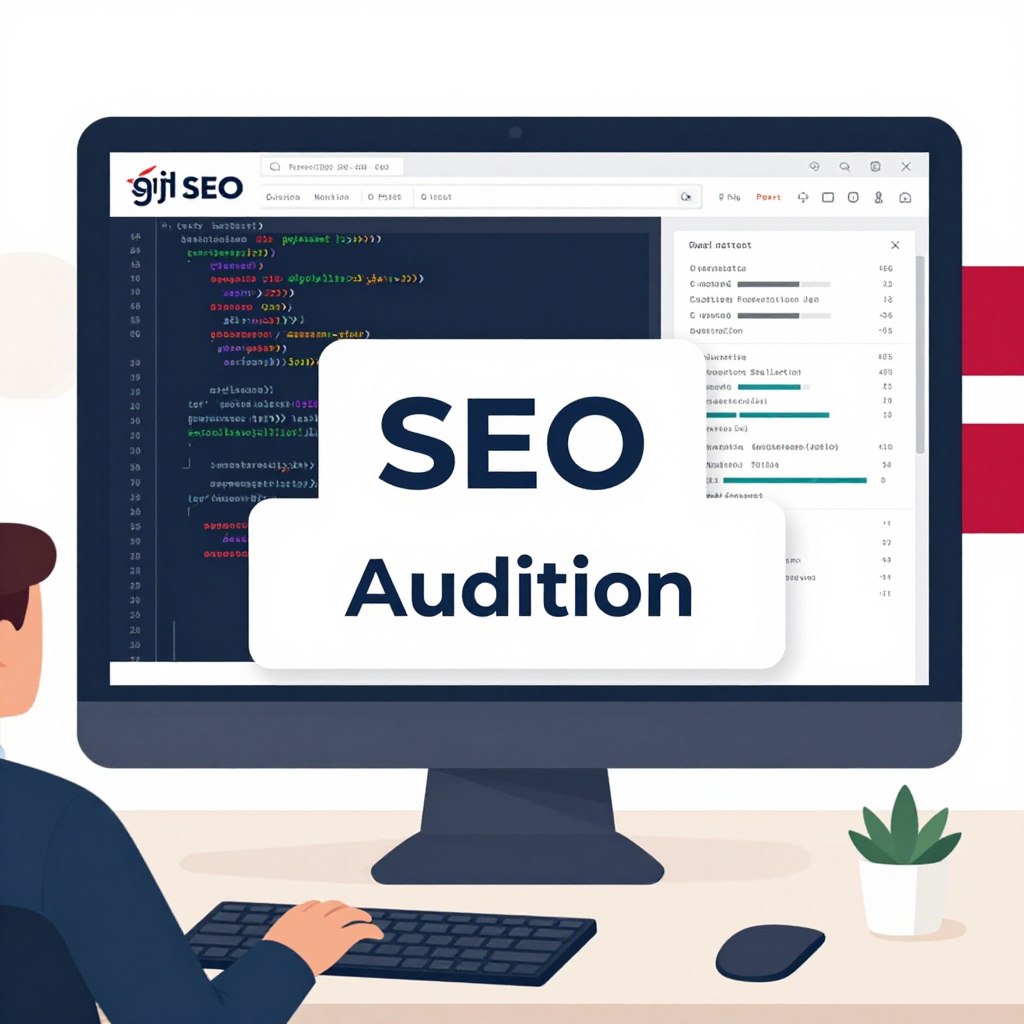 Technical SEO audit visualization for SEO Service in Denmark