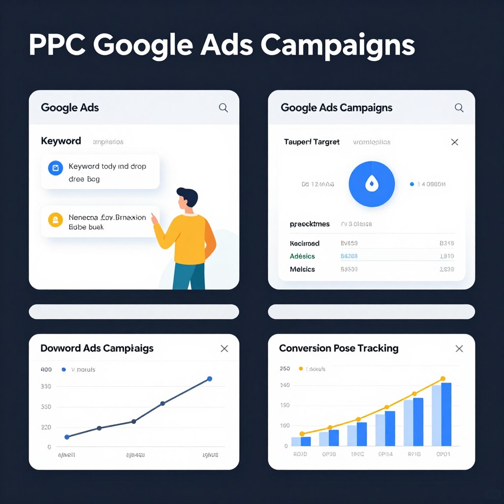PPC Advertising for Jaora businesses showing Google Ads campaigns