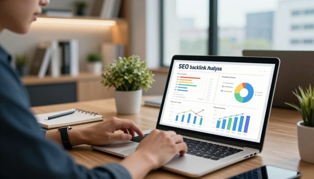 SEO backlink analysis