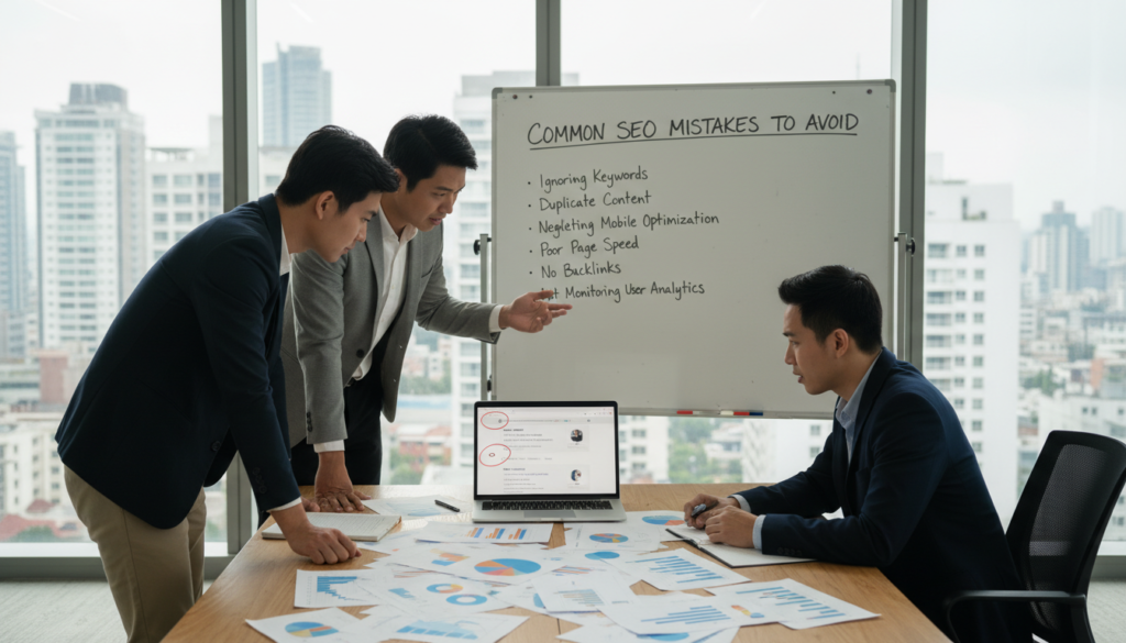 SEO mistakes to avoid SEO mistakes to avoid